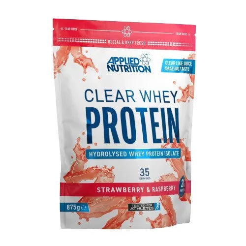 Clear Whey Protein Strawberry & Raspberry - 875g - Applied Nutrition - Sporto papildai