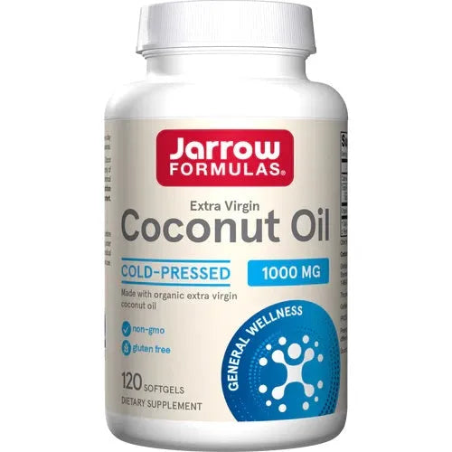 Coconut Oil Extra Virgin 1000mg - 120 softgels - Jarrow Formulas - Papildai