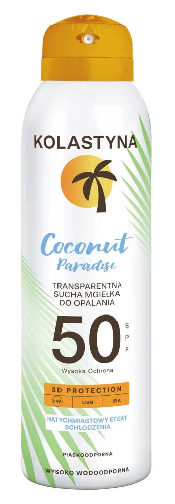 COCONUT Skaidrus rūkas SPF50 - Kosmetika