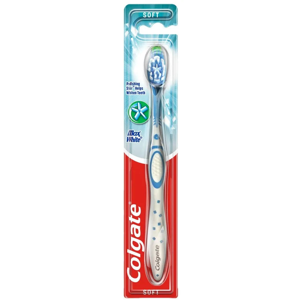Colgate Max White Soft dantų šepetėlis - Kosmetika