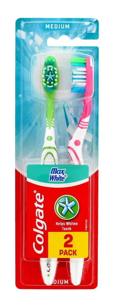 Colgate Max White Toothbrush 1 + 1 Nemokamai - Kosmetika