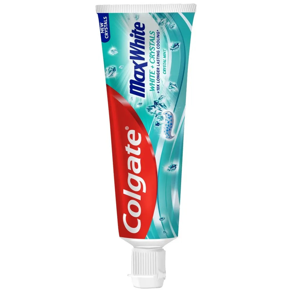 COLGATE Max White Toothpaste Balta + Kristalai 75ml - Kosmetika