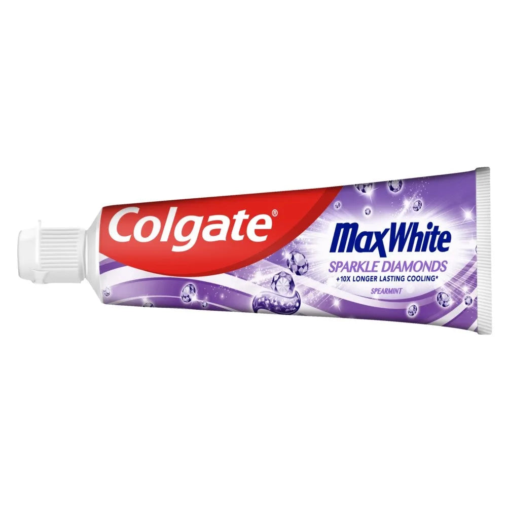 COLGATE Max White Toothpaste - Blizgantys Deimantai 75ml - Kosmetika