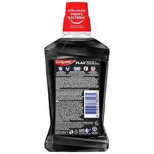COLGATE Plax White & Charcoal burnos skalavimo skystis 500ml - Kosmetika