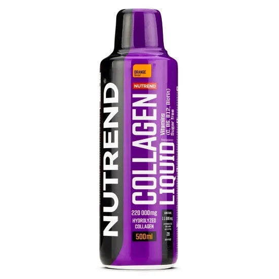Collagen Liquid Orange - 500 ml - Nutrend - Sporto papildai