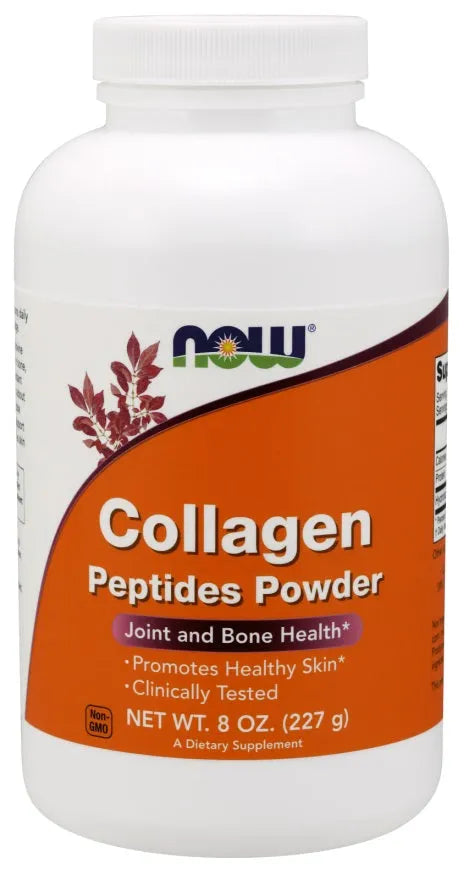 Collagen Peptides Powder - 227g - NOW Foods - Papildai