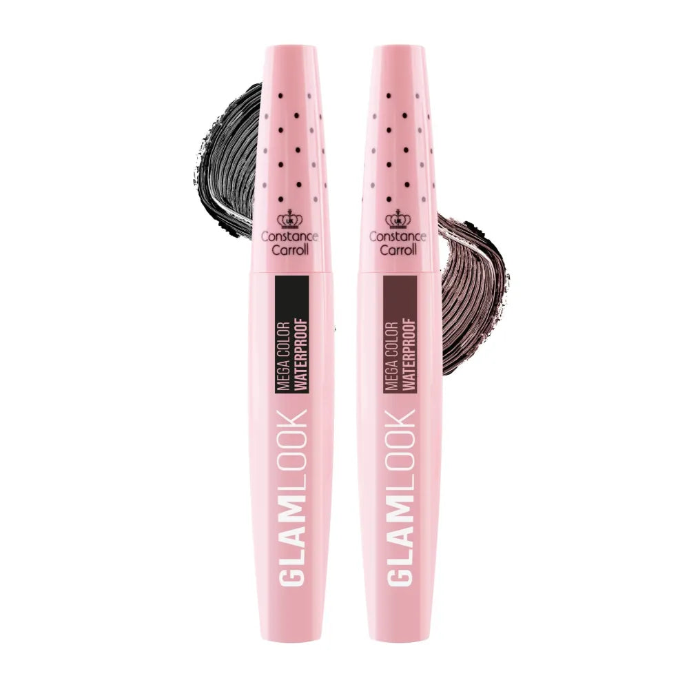CONSTANCE CARROLL Duopak Mascara Glamlook black + brown - Kosmetika