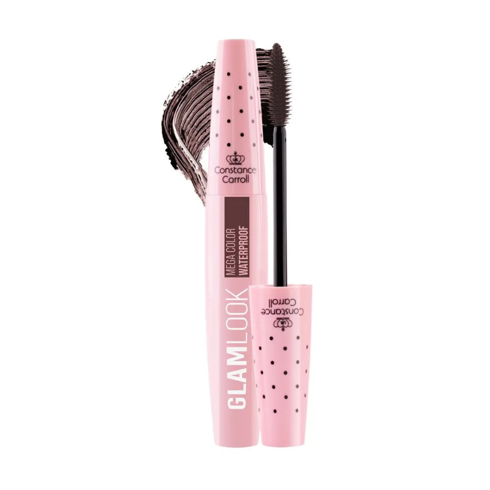 CONSTANCE CARROLL Maskara Glam Look Tamsiai Ruda 10 ml - Kosmetika