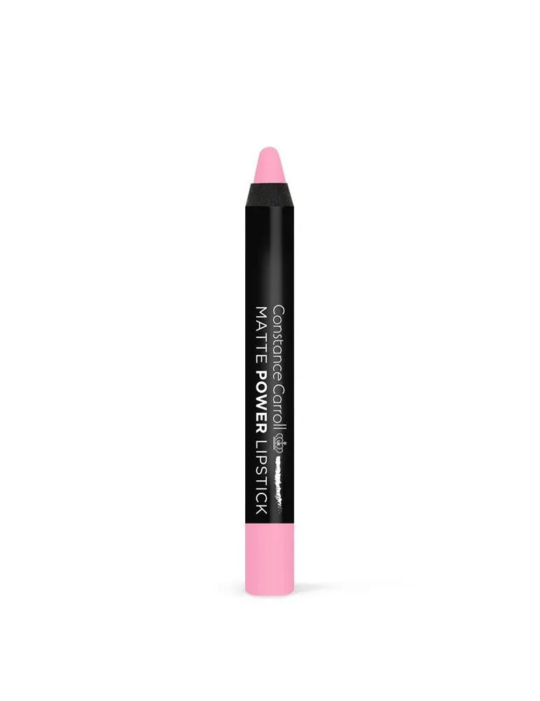 Constance Carroll Matte Power Lipstick Matinė lūpų dažų pieštukas nr. 03 Bubblegum 1 vnt. - Kosmetika