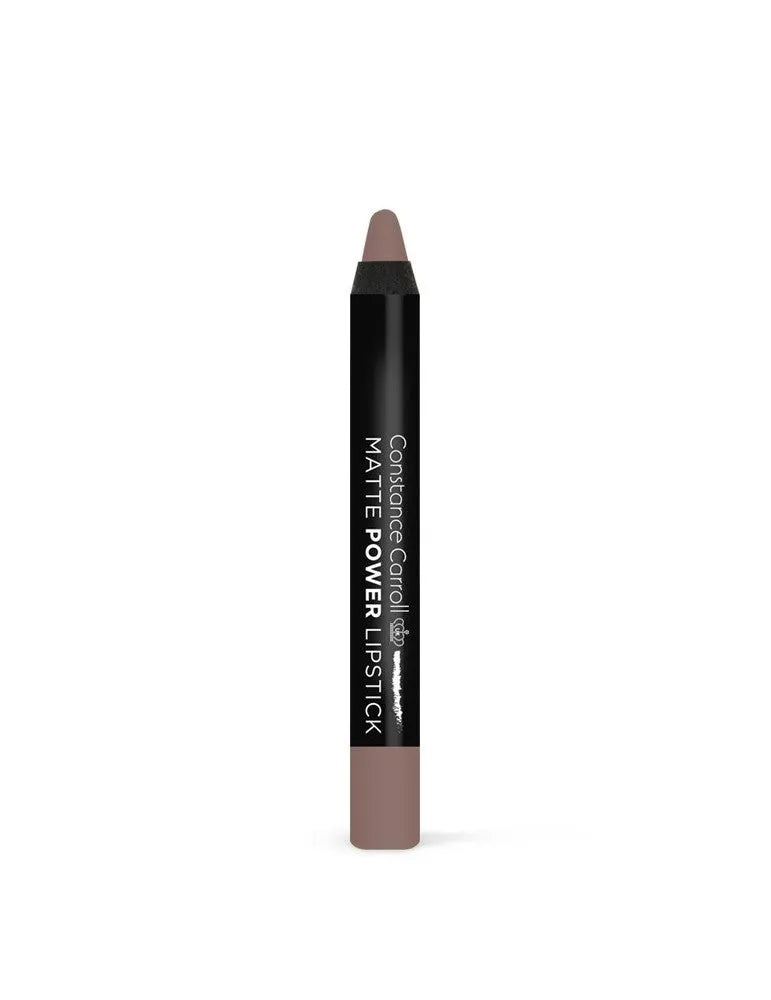 Constance Carroll Matte Power Lipstick Matinė lūpų dažų pieštukas nr. 09 Rudas Nudes 1 vnt. - Kosmetika