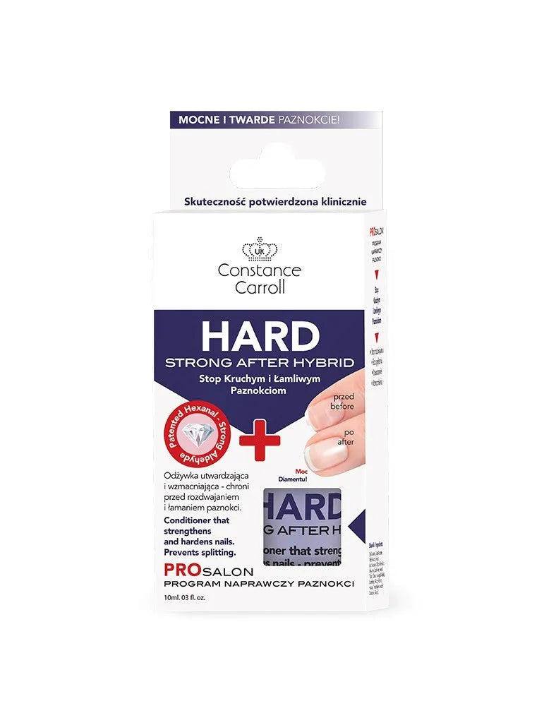 Constance Carroll Nail Care Hard Strong After Hybrid Nagų Kondicionierius 10ml - Kosmetika