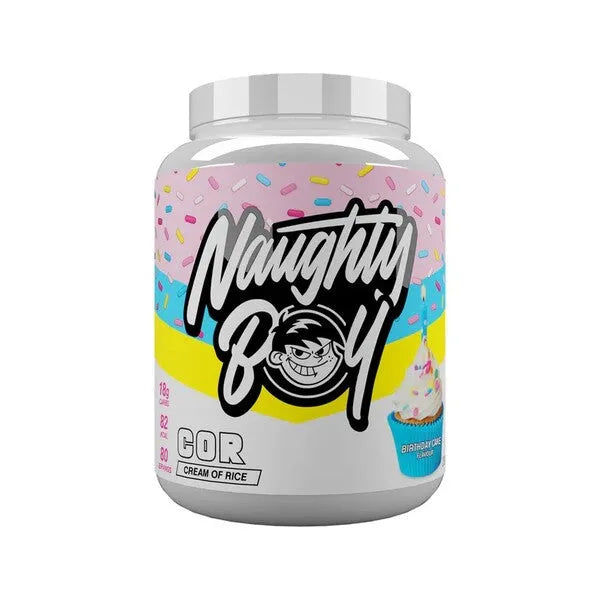 Cream of Rice Birthday Cake - 2000g - Naughty Boy - Sporto papildai