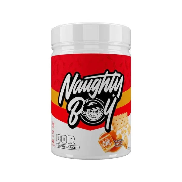 Cream of Rice Caramel Biscuit - 1000g - Naughty Boy - Sporto papildai