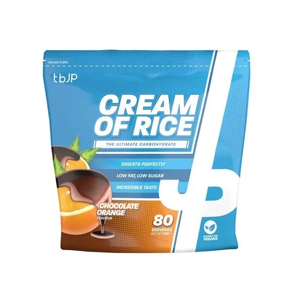 Cream of Rice Chocolate Orange - 2000g - Trained by JP - Sporto papildai
