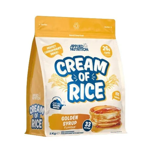 Cream of Rice Golden Syrup - 1000g - Applied Nutrition - Sporto papildai