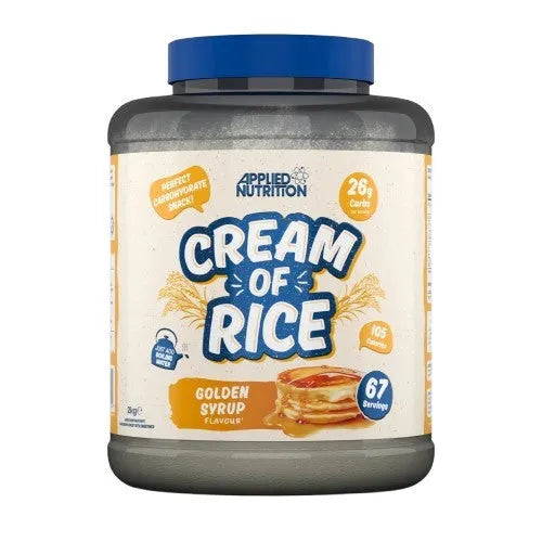 Cream of Rice Golden Syrup - 2000g - Applied Nutrition - Sporto papildai