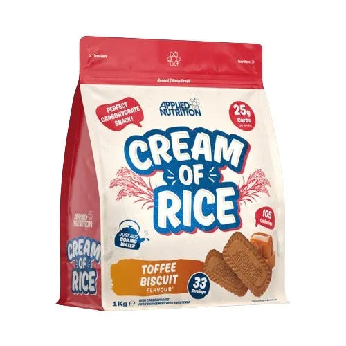 Cream of Rice Toffee Biscuit - 1000g - Applied Nutrition - Sporto papildai