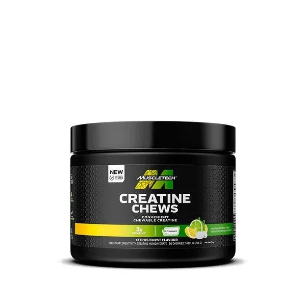 Creatine Chews Citrus Burst - 90 chewable tablets - MuscleTech - Sporto papildai