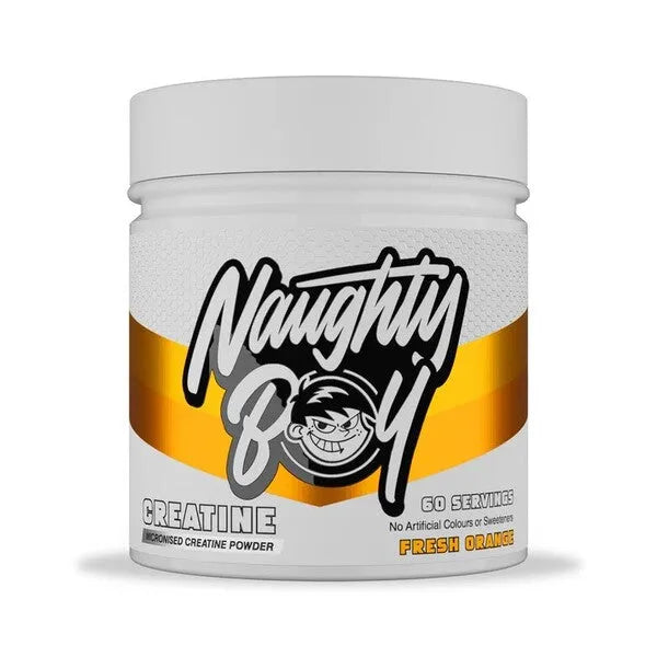 Creatine Fresh Orange - 300g - Naughty Boy - Sporto papildai
