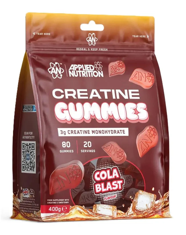 Creatine Gummies Cola Blast - 80 - Applied Nutrition - Sporto papildai