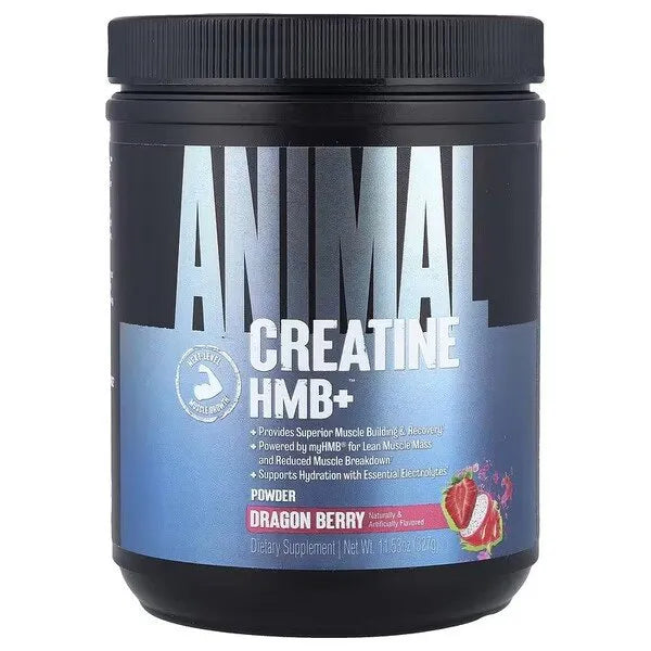 Creatine HMB+ Dragon Berry - 327g - Animal - Sporto papildai