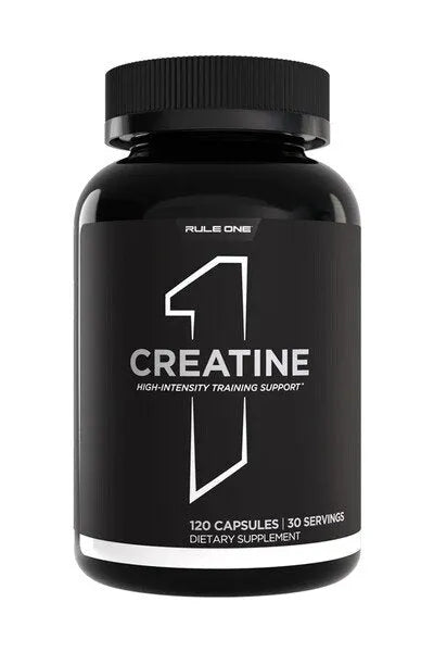 Creatine Monohydrate - 120 caps - Rule One - Sporto papildai