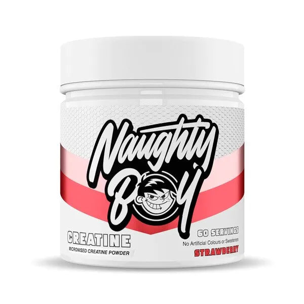 Creatine Strawberry - 300g - Naughty Boy - Sporto papildai