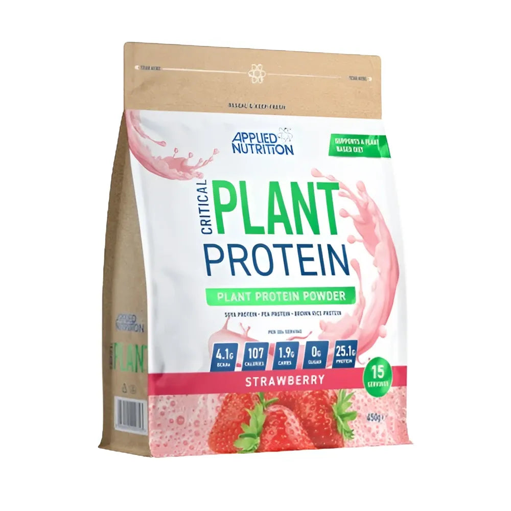 Critical Plant Protein Strawberry - 450g - Applied Nutrition - Sporto papildai