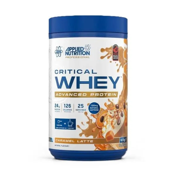 Critical Whey Caramel Latte - 825g - Applied Nutrition - Sporto papildai