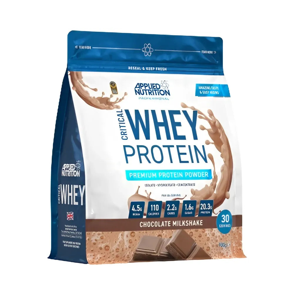Critical Whey Chocolate Milkshake - 900g - Applied Nutrition - Sporto papildai