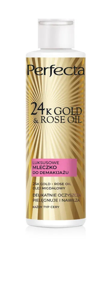 DAX 24K Gold & Rose Oil Makiažo Valiklis Pienelis 200ml - Kosmetika