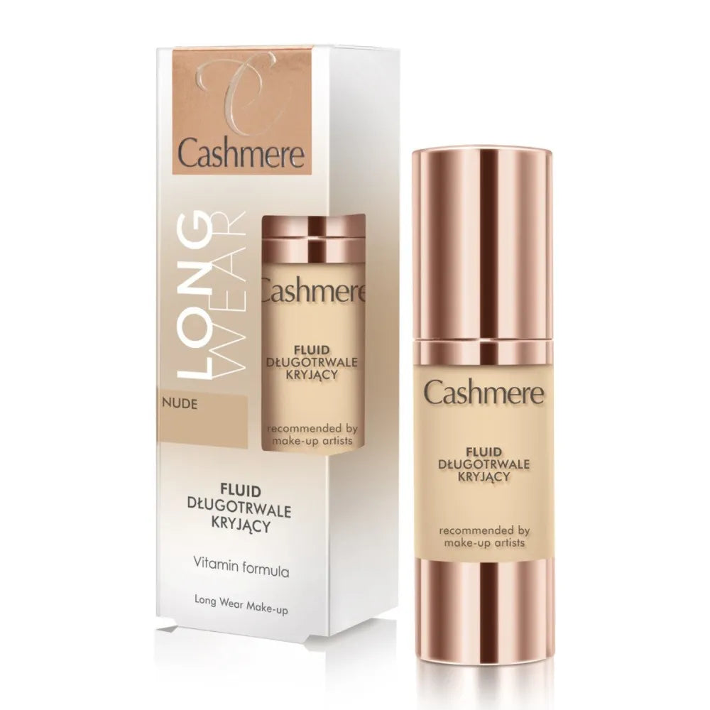 Dax Cosmetics Cashmere Long Wear Fluid ilgalaikis dengimas - Nude 30ml - Kosmetika
