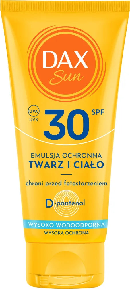 DAX Sun Protective Emulsion for face and body SPF 30 Travel 50 ml - Kosmetika