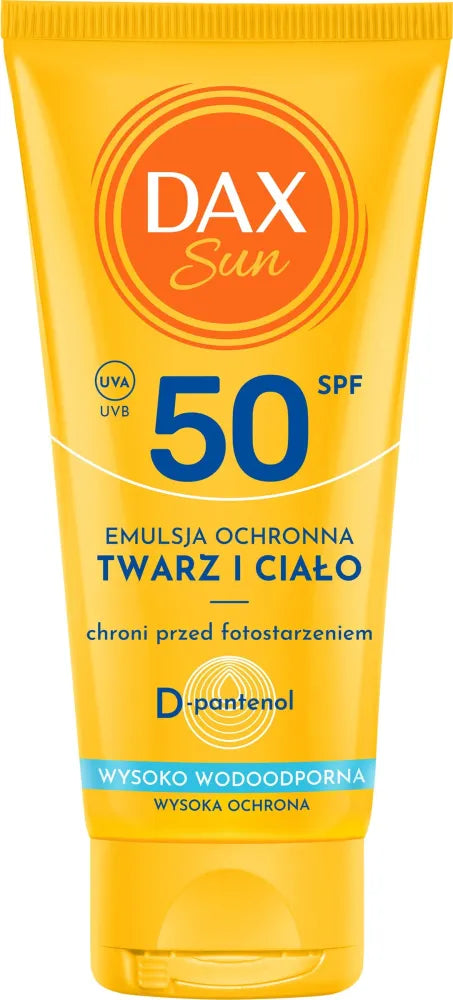 DAX Sun Protective Emulsion for face and body SPF 50 Travel ml - Kosmetika