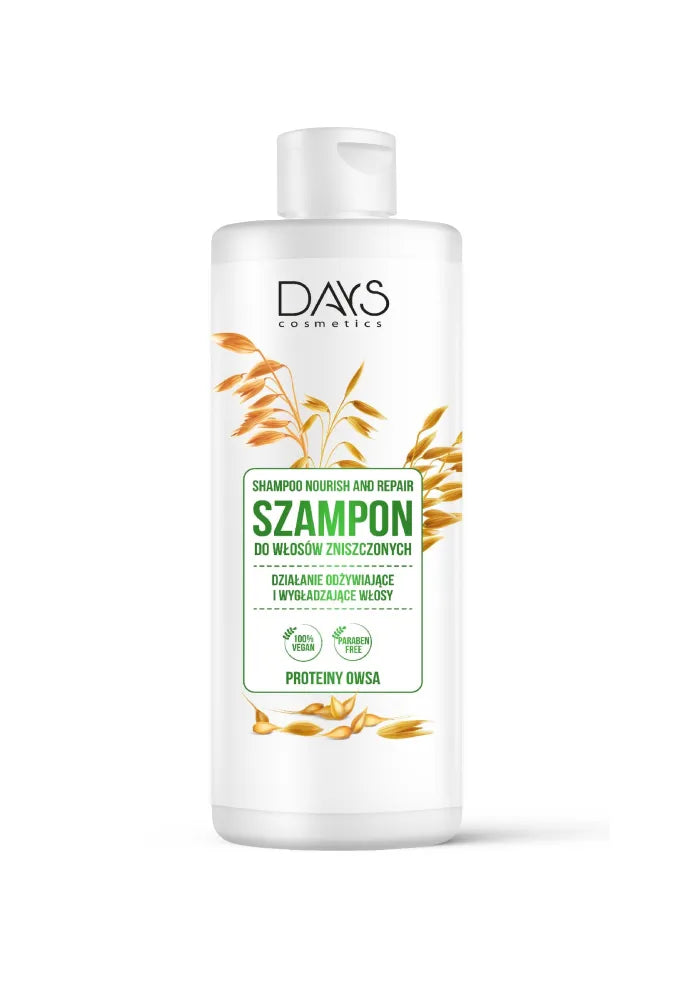 DAYS COSMETICS Avižų baltymų plaukų šampūnas - Kosmetika