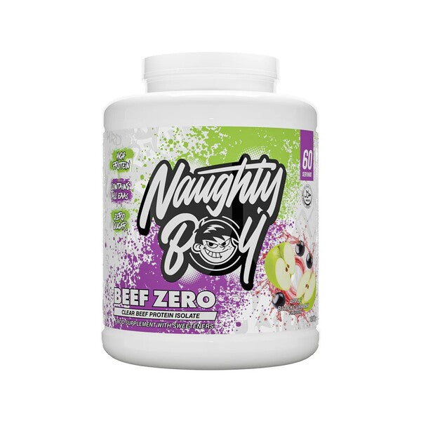 Beef Zero, Apple Blackcurrant - 1800g - Naughty Boy