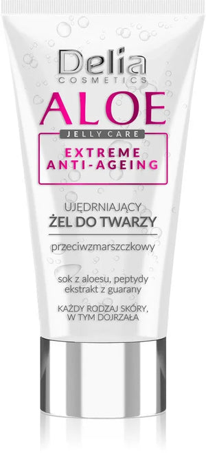 Delia Cosmetics Aloe Jelly Care Stangrinantis Veido Gelis 50ml - Kosmetika