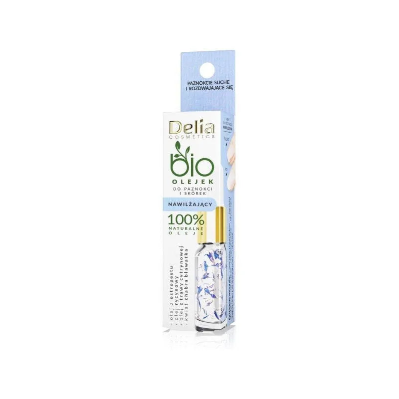 Delia Cosmetics Bio Nagų ir Kutikulių Aliejus - drėkinantis 10ml - Kosmetika
