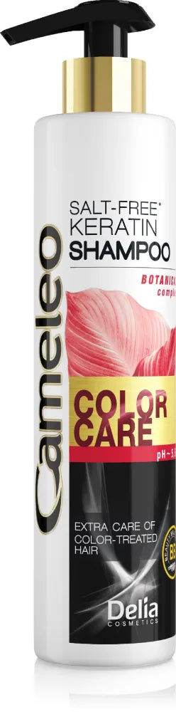 Delia Cosmetics Cameleo Keratin šampūnas dažytiems plaukams 250 ml - Kosmetika