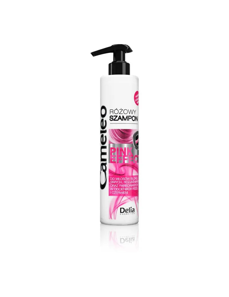 Delia Cosmetics Cameleo Pink Effect rožinis plaukų šampūnas 250 ml - Kosmetika