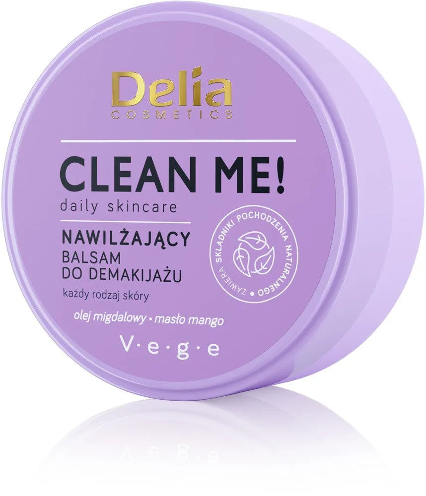 Delia Cosmetics Clean Me! drėkinantis makiažo valiklis balzamas - visiems odos tipams 40g - Kosmetika