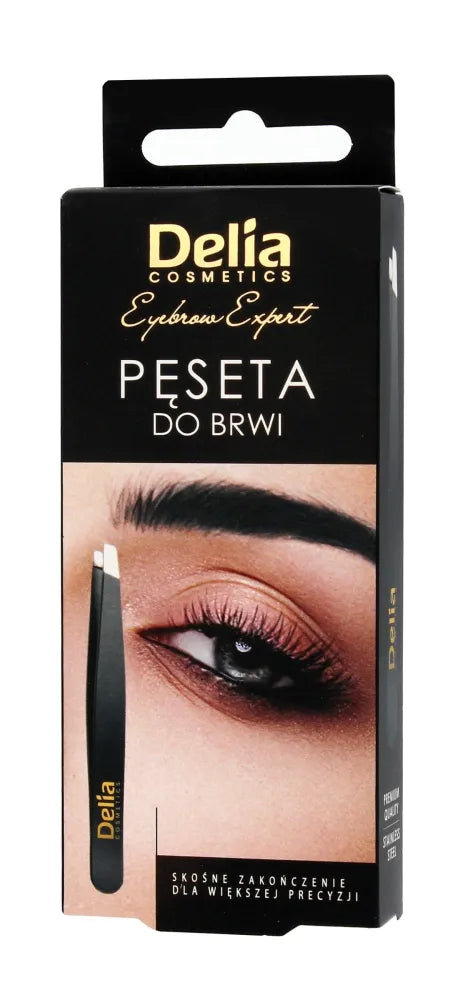 Delia Cosmetics Eyebrow Expert Antakių pincetai 1 vnt - Medicinos ir slaugos prekės