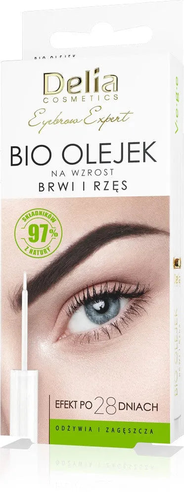 Delia Cosmetics Eyebrow Expert Bio Oil augimui antakiams ir blakstienoms 1 vnt - Kosmetika