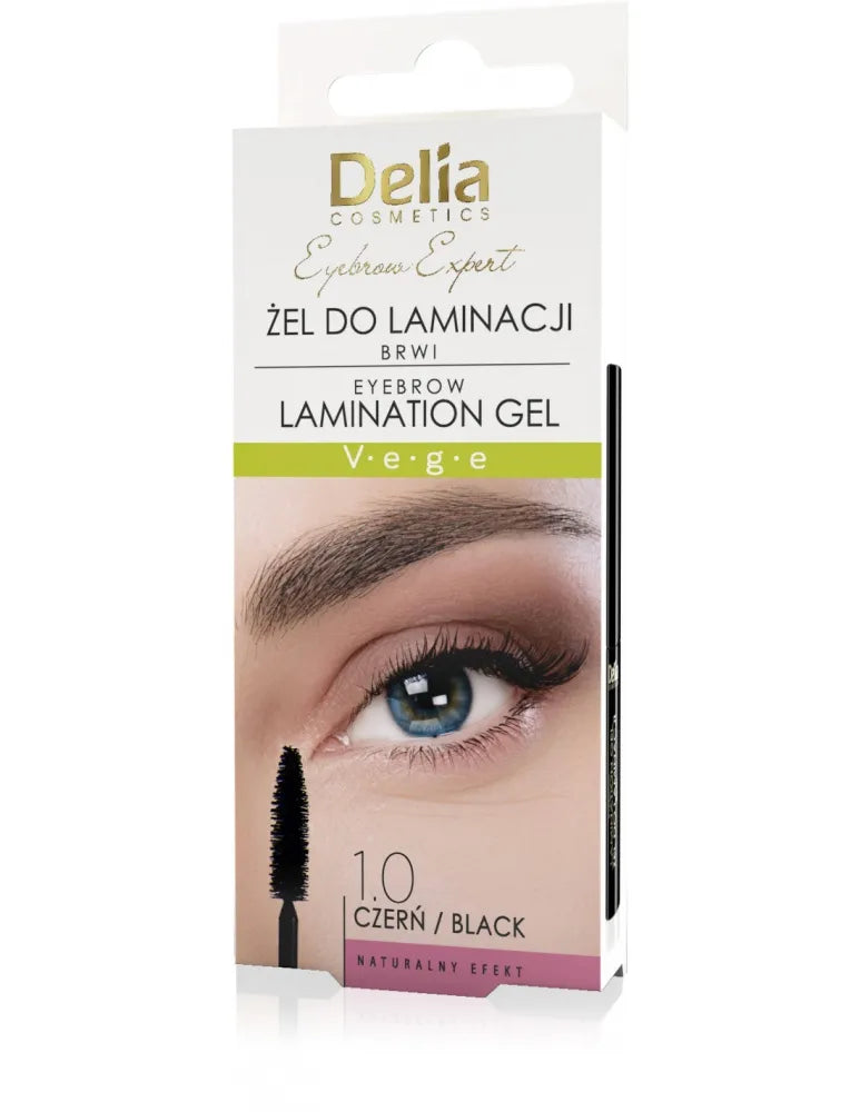 DELIA COSMETICS Eyebrow Expert lamination gel black 4ml - Kosmetika