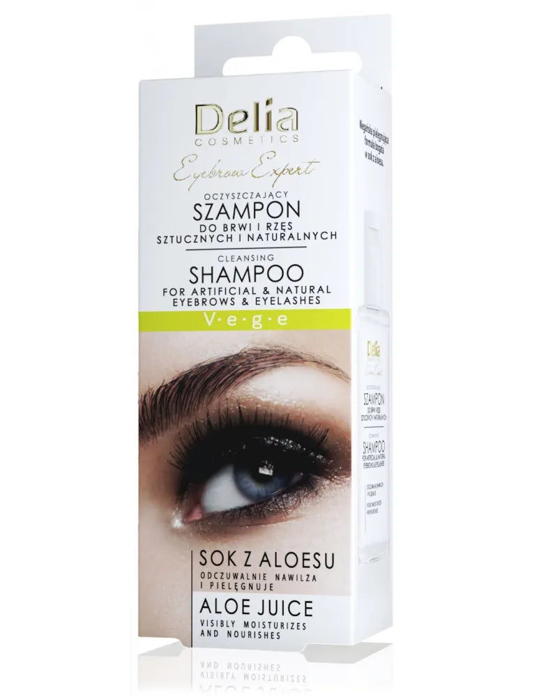 DELIA COSMETICS Eyebrow Expert Shampoo for eyebrows and eyelashes 50ml - Kosmetika