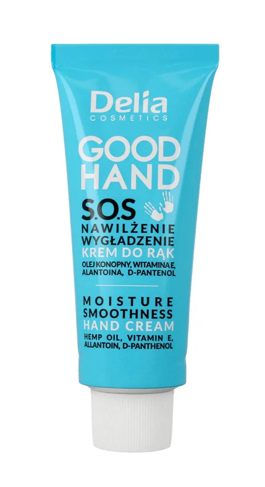 Delia Cosmetics Good Hand S.O.S Rankų kremas drėkinantis ir glotninantis 75ml - Kosmetika