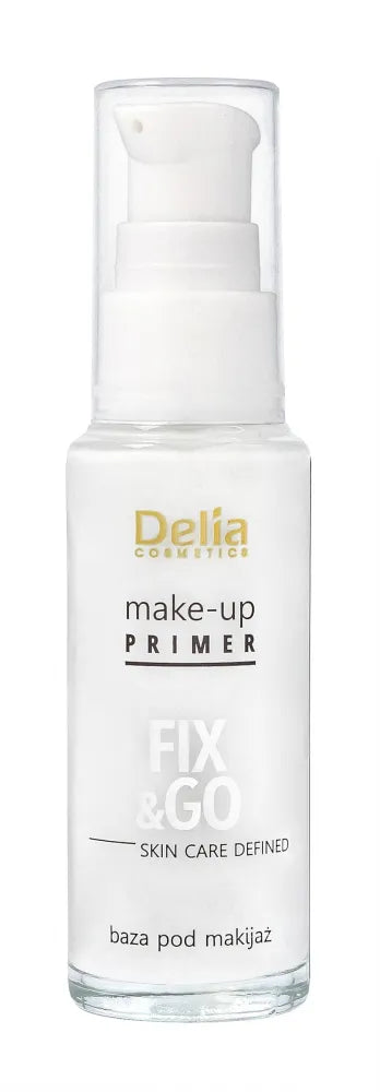 Delia Cosmetics odos priežiūros priemonė Defined Fix&Go makiažo bazė 30ml - Kosmetika