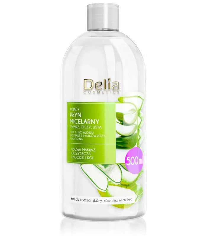 Delia Cosmetics Raminanti micelininė skystis - visiems odos tipams 500ml - Kosmetika