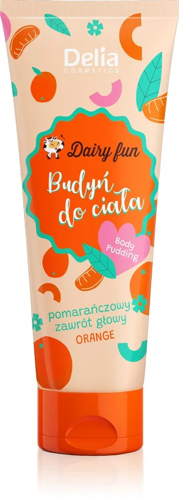 DELIA DAIRY FUN ORANGE KŪNO STATYTOJAS - Kosmetika