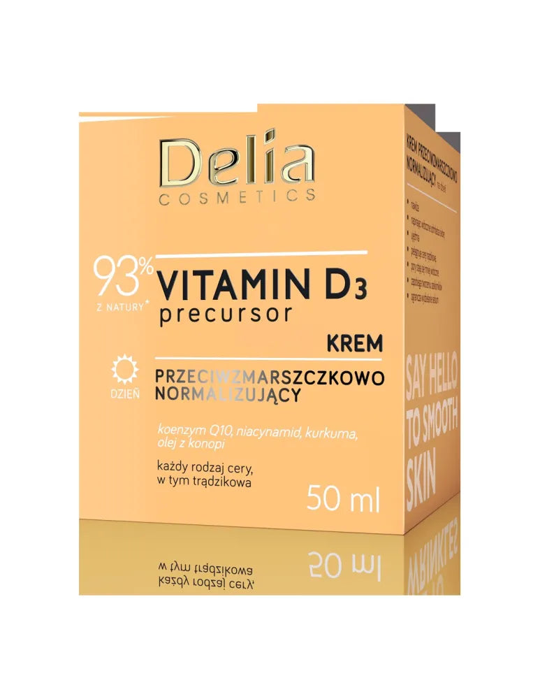 DELIA vitamin d3 dieninis kremas - Kosmetika